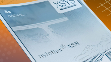 XSYS addresses flexibility in narrow web printing with new plate