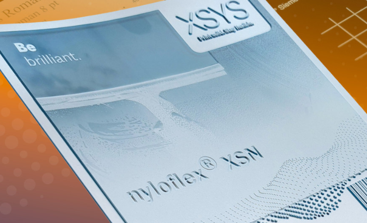 XSYS addresses flexibility in narrow web printing with new plate