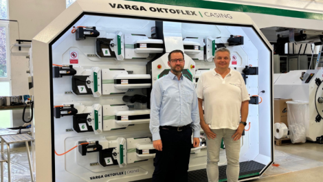 Varga chooses Vetaphone corona for new food casing CI-flexo press