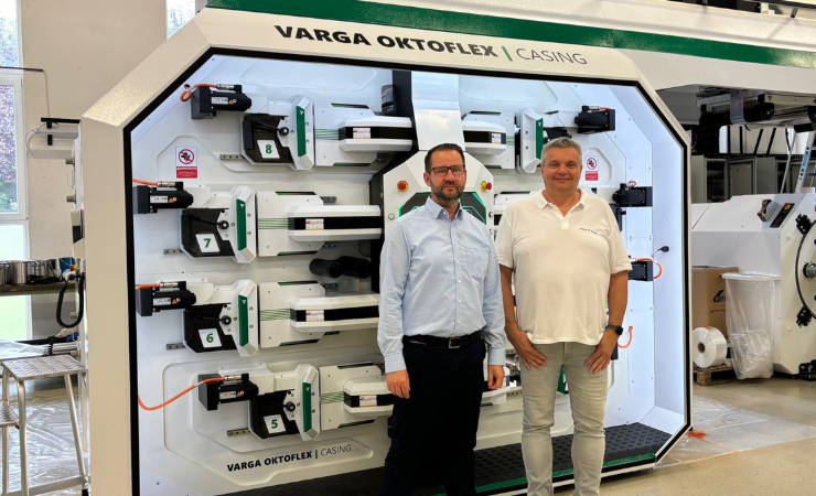 Varga chooses Vetaphone corona for new food casing CI-flexo press