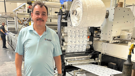 Mark Andy supplies US label printer with P7 flexo press