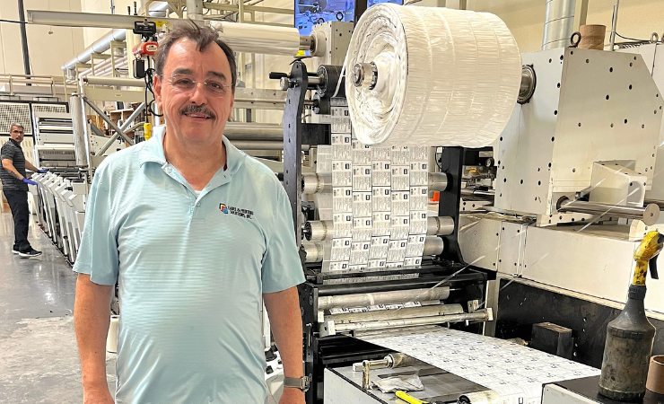 Mark Andy supplies US label printer with P7 flexo press