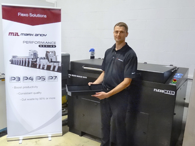 Mark Andy chooses Flexo Wash for European demo centre