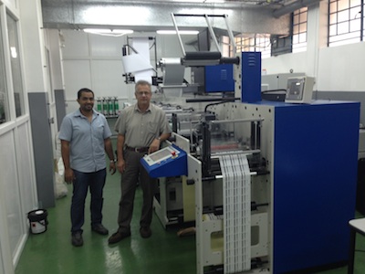 Focus press chosen by label printer in Mauritius