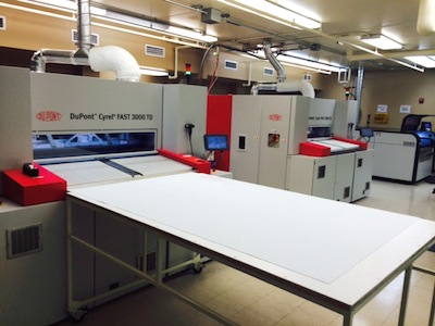 Bemis Graphics installs second Cyrel FAST processor